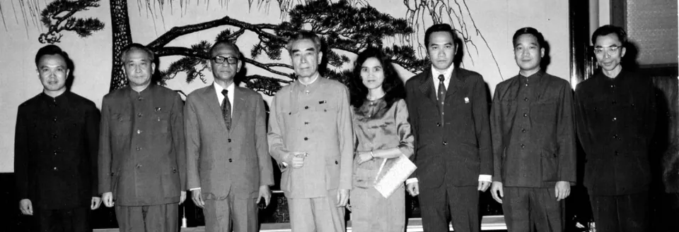 中泰建交前,泰国仿效古代送“质子”办法,送了两个孩子来中国